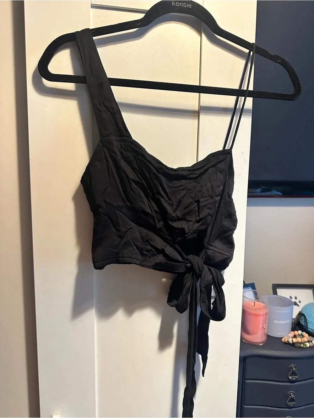 NWT Free People Top- Black $58 MSRP